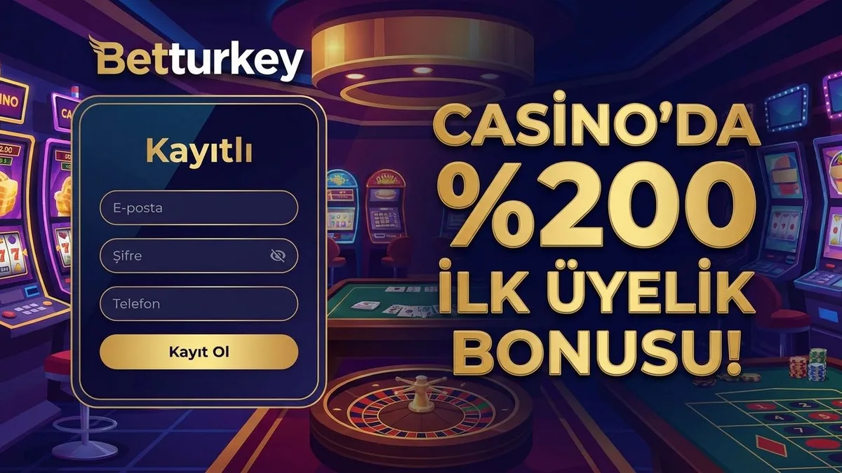 Bonusla kayıt ol